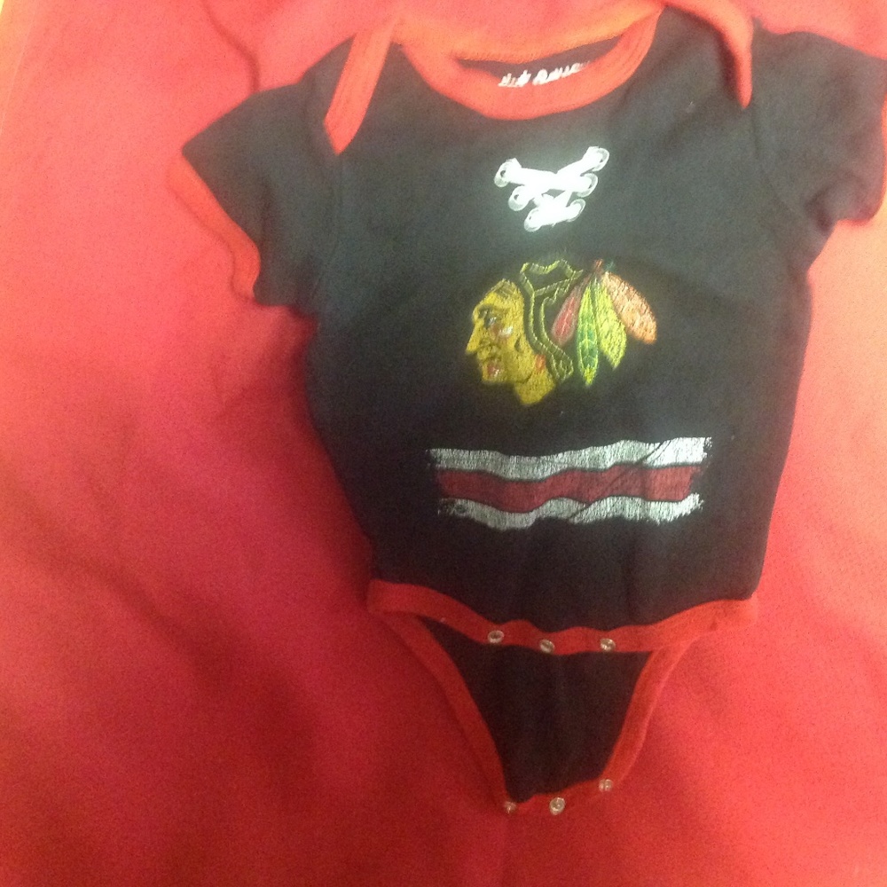 NHL Chicago Blackhawks onesie